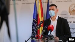 Прес конференција на портпаролот на МВР, Тони Ангеловски на парламентарните избори 2020