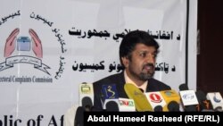 احمد ضیا رفعت سخنگوی و یکی از اعضای کمسیون شکایات انتخاباتی افغانستان