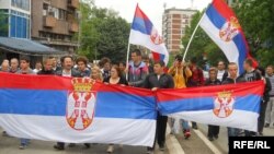 Акція протесту сербів Косова, травень 2012 року
