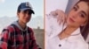 Iran - 20-year-old Iranian twins Taraneh and Romina Rahimi, jailed in Isfahan over mass protests - screen grab