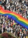 Huge Crowds Took To The Streets Of Budapest To Attend The Pride March Huge Crowds Took To The Streets Of Budapest To Attend The Pride March