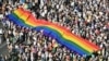 A Budapest Pride résztvevői 2025. június 28-án