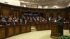 Armenia -- Prime Minister Karen Karapetian addresses the National Assembly in Yerevan, 21May, 2017.