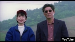 Takeshi Kitano "Atəşfəşanlıq" filmində, 1997.