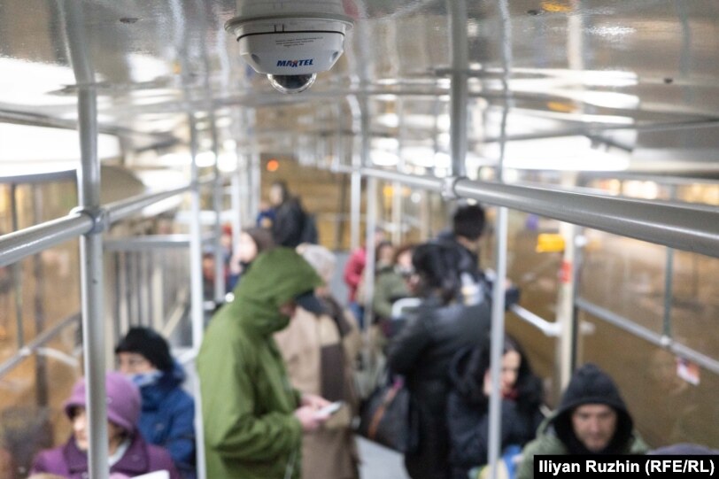 Kineske nadzorne kamere u javnom prijevozu u Sofiji