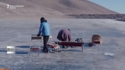 Зимска рекреација во „пустелија“ во Киргистан