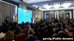 Бишкекда бўлиб ўтган “Қирғизистон – Ўзбекистон” бизнес-форумидан лавҳа, 2023 йил 23 январи