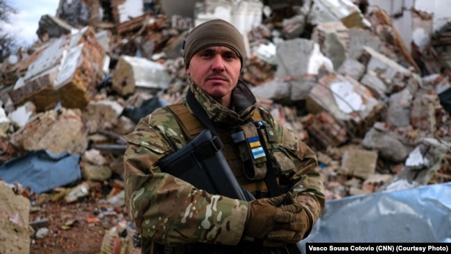 Tikhy has been fighting for Ukraine since late spring last year.