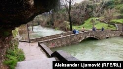 Nabujale rijeke zbog obilnih kiša u Crnoj Gori, Podgorica, 20. januar 2023.godine