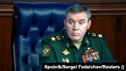 General Valery Gerasimov attends a meeting in Moscow in December 2022.