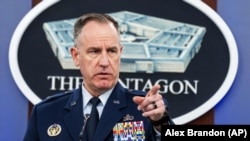 Pentagon spokesman Patrick Ryder (file photo)