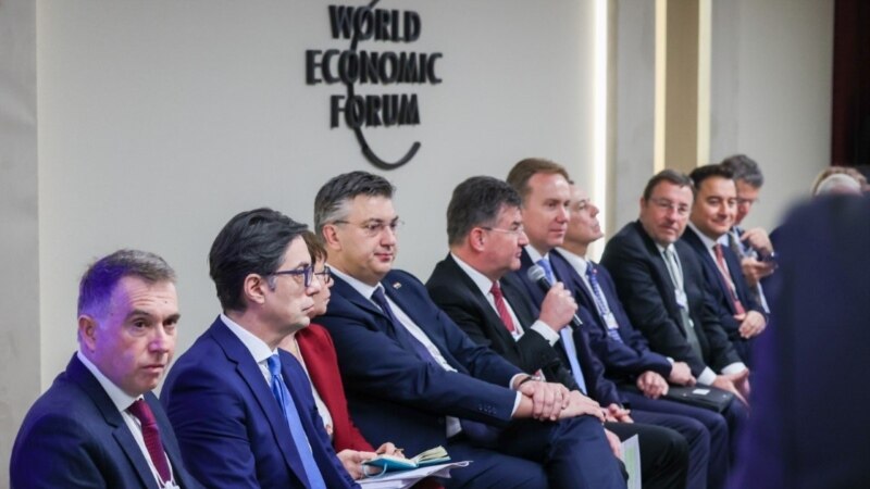 Пендаровски на дипломатскиот дијалог за Западен Балкан дел од Светскиот економски форум во Давос