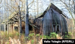Руины финского дома в Леппяниеми