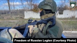 Боец легиона "Свобода России". Иллюстративное фото