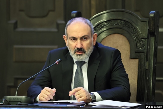 Armenian Prime Minister Nikol Pashinian (file photo)