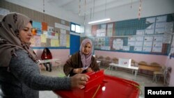 Glasačko mjesto u glavnom gradu Tunisu, 29. januar 2023.