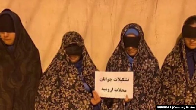 برشی از فیلم خبرگزاری صداوسیما از بازداشت‌شدگان پرونده «جوانان محلات ارومیه»