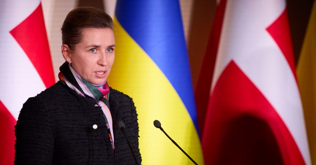 Прем’єрка Данії підтримує використання заморожених активів для допомоги Україні