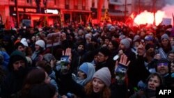 протести во Франција против пензинската реформа