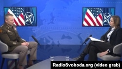 Дейв Батлер, полковник, речник Об’єднаного комітету начальників штабів США дає інтерв’ю для Радіо Свобода