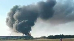 Russian Drones Hit Ukrainian Passenger Train And Bus, Killing 5
