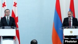 ირაკლი ღარიბაშვილი, ნიკოლ ფაშინიანი. 