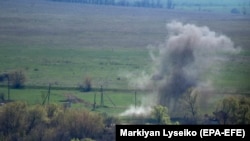 Вибух міни поблизу міста Попасна, Луганська область