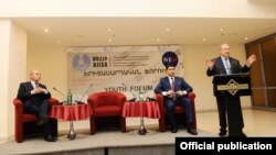 Նախագահ Արմեն Սարգսյանը ելույթ է ունենում ՄԱՀՀԻ Երիտասարդական ֆորումում, Երևան, 7-ը հուլիսի, 2018թ․