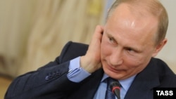 Володимир Путін в резиденції в Ново-Огарьово, 6 лютого 2012 року