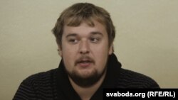 Активист оппозиционного молодежного движения "Молодой фронт" Микола Демиденко.