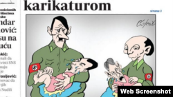 "Sporna" Coraxova karikatura