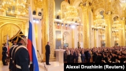 Инаугурация Президента России Владимира Путина в Кремле 7 мая 2018 года