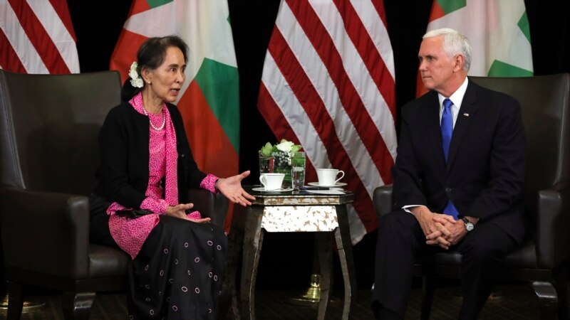 АКШнын вице-президенти Мьянманын армиясын рохинжалар үчүн сынга алды