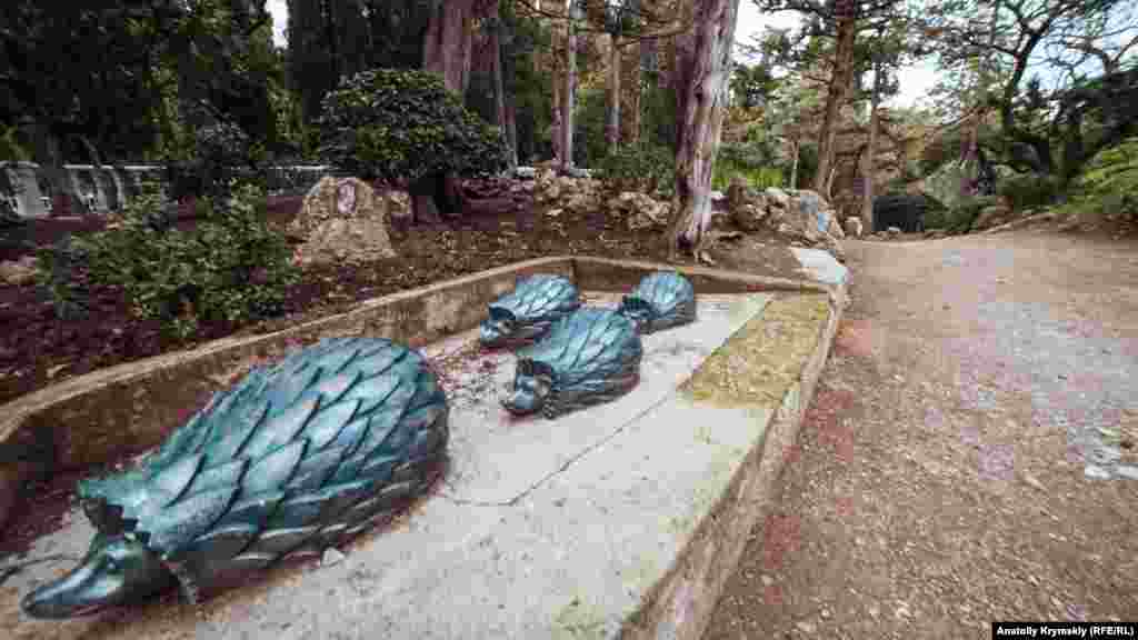 "Simeiz" park-otelinden çıqqan "kirpiler"