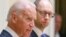 Віце-президента США Джозеф Байден та український прем'єр Арсеній Яценюк, Київ, 22 квітня 2014 року