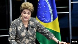 Outgoing Brazilian President Dilma Rousseff