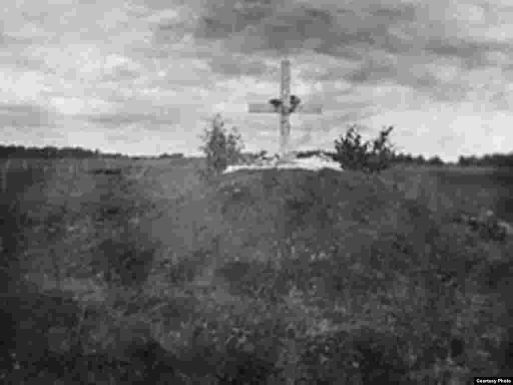 Groapă comună pentru deportaţii din Vdovino, Novosibirsk