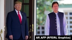 U.S. President Donald Trump (left) and Pakistani Prime Minister Imran Khan (right) are set to meet in Washington, D.C., on July 22. 