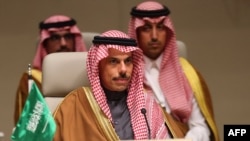 Saudi Foreign Minister Faisal bin Farhan at ministerial meeting in Riyadh, on March 19.
