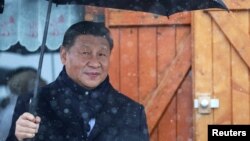 Китайският президент Си Дзинпин по време на посещението му в Европа