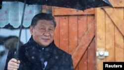 Кинескиот претседател Си Џинпинг во посета на Франција, 7 мај, 2024 година 