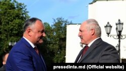 Igor Dodon și Alexandr Lukașenka