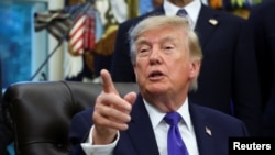 Доналд Трамп, раисҷумҳури Амрико.