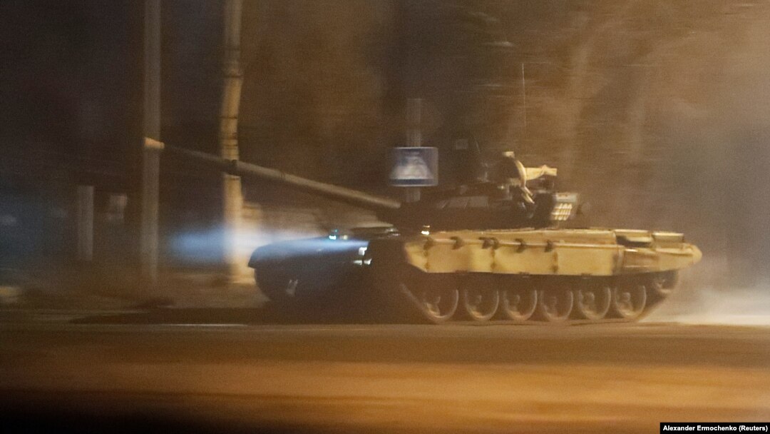 Тенк во Доњецк
