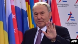 Kazakh President Nursultan Nazarbaev (file photo)