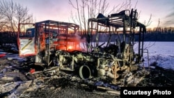 Наступствы расейскага нападу на горад Чугуеў Харкаўскай вобласьці, Украіна, 8 сакавіка 2026 года