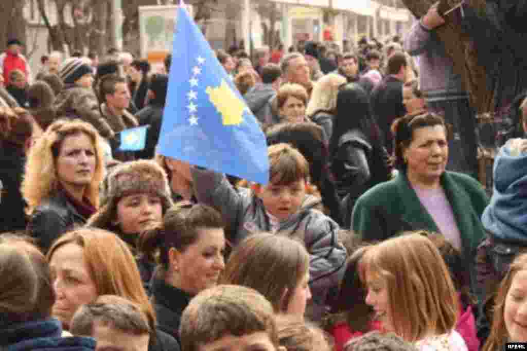 Priština, 17.02.2009. Foto: RSE 