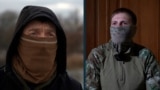 Ukraine - Ukrainian soldiers involved in the capture of two North Korean soldiers in Russia's Kursk region - screen grab