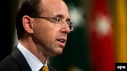 U.S. Deputy Attorney General Rod Rosenstein (file photo)