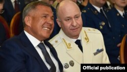 Президент Татарстана Рустам Минниханов, прокурор Татарстана Илдус Нафиков
